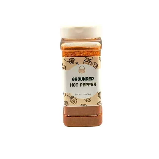 Ground Red Hot Peppers (12oz).