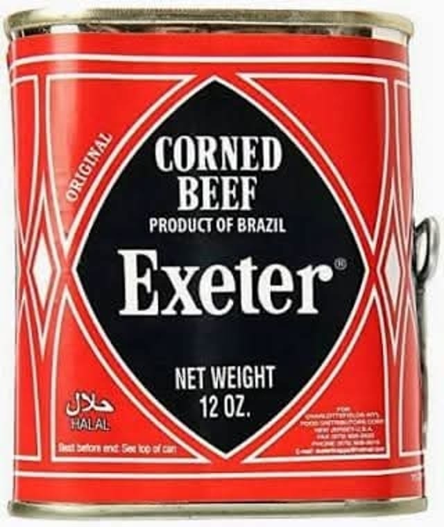Exeter Corned Beef.